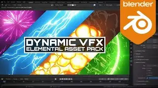 Blender Dynamic Vfx   Elemental Asset Pack