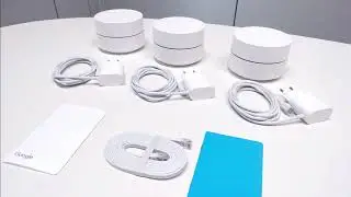 Unboxing del pack Google WIFI