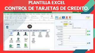 Como tener Control de la TARJETA DE CREDITO | Plantilla Excel Automatizada | Tarjeta de Credito.