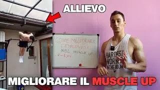 Come migliorare l' esplosività nelle trazioni e migliorare il muscle up/ CASO STUDIO