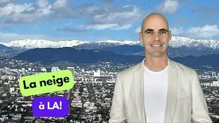 Neige à Los Angeles / Snow in LA
