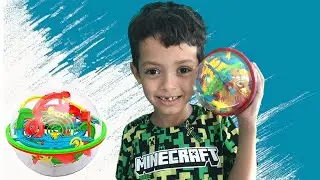 Bola labirinto 3D tridimensional Toys Labyrinth Magic Ball