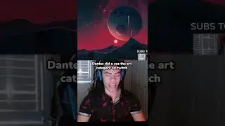 Dantes checks Art category on Twitch