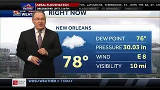 Flood watch Saturday, more rain Sunday