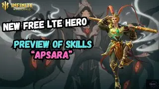 Infinite Magicraid (IMR): NEW FREE LTE | Apsara | Sneak Peak on skills
