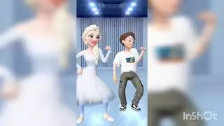 Elsa joins Bartender Tiktok dance challenge