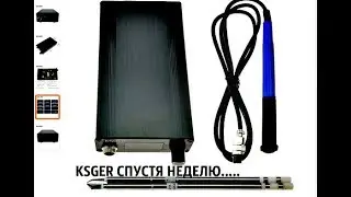 Ksger T12 soldering iron after a week...