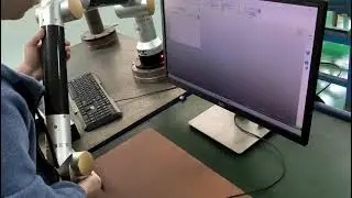 Máquina de medición de coordenadas CMM Brazo de medición de coordenadas Medición 3D #modelado3d