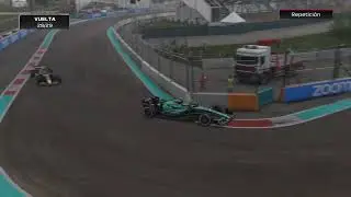 ALONSO DEFENSA LEGENDARIA A CHECO PÉREZ MIAMI GP - F1® 22
