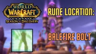 How to get Balefire Bolt | WoW SoD Phase 3