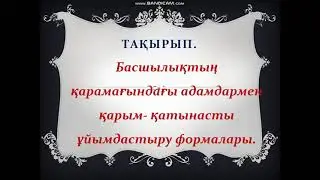 Басшылық формалары