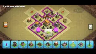 Лучшая расстановка для кв на ТХ 6 | Расстановка тх 6 Clash of Clans