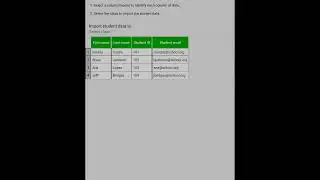 2b. Android: Import students from a Google Sheet