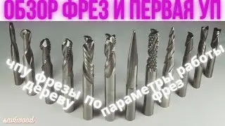 Обзор Фрез ЧПУ. Параметры Работы Фрез. Первая УП