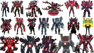 Todas las 100 Transformaciones del Titan Speaker Man
