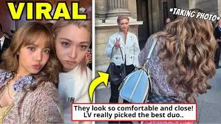 Lisa BLACKPINK & Felix StrayKids Sweet 'Sibling' Moment at Louis Vuitton Goes Viral