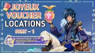 All Joyeux Voucher Locations Part 1 | Secret Summer Paradise | Genshin Impact 3.8