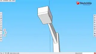 9. Low Poly Modelling in SketchUp - Street Lamp - Digital Student Online School