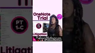 OneNote e-Trial Notebook Litigation Automation (Short 1-C)