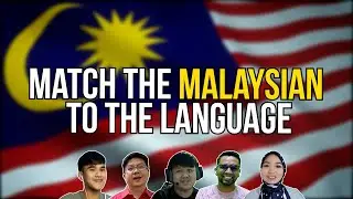 Match the Malaysian to the Language