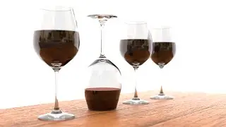 Blender Tutorial: Creating a glass of wine