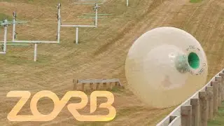 Matvey's ZORB experience, Rotorua, New Zealand