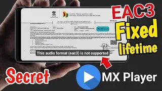 Fix MX Player eac3 audio not supported |the audio format eac3 not supported