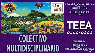 TEEA 2022-2023, SESIÓN 3, ETAPA REGIONAL, 18 AGOSTO 2022, TEMA 4: "COLECTIVO MULTIDISCIPLINARIO"