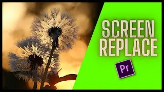 How to do Screen Replacement in Premiere Pro 2022 | Create FAKE  TELEVISION SCREEN | Amit Edits