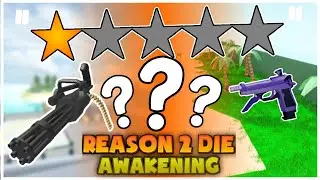 [R2DA] REVIEWING AND RATING ALL WEAPONS!! (PART 1) | Roblox Reason 2 Die