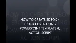 Easily Create 3DBox / eBook Cover Using Powerpoint And Photoshop Action Script
