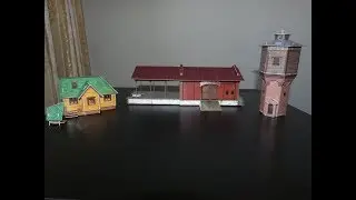 Сборные модели Пакгауз, Башня и Дачный домик