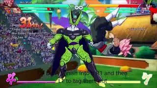 Dragon Ball FighterZ Goku Black 4 Simple Combos