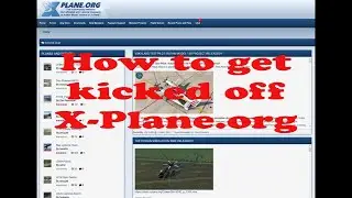 X-Plane.org - OMG, I've Been Sanctioned and Censored after constructive criticism