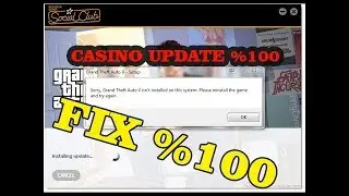 The simple solution to fix GTA V isn't installed on this system 100% Fix