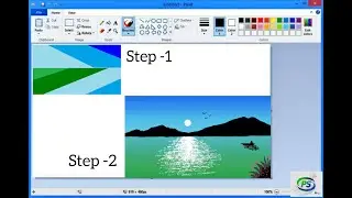 How To Draw In Ms Paint | Ms Paint Step By Step | Microsoft Paint Tutorial | Paint In Computer |