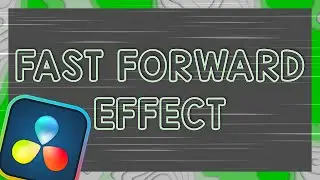 Fast Forward Effect sa Davinci Resolve