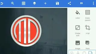 M D logo design on pixellab | Tutorial pixellab Terbaru | md editing
