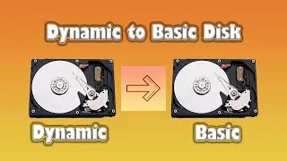 How to Convert Dynamic Disk to Basic Disk | Easy Method | Urdu/Hindi | Abbas Computers