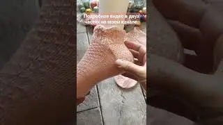 Короткие носочки с ажурной резинкой. Подробный МК.