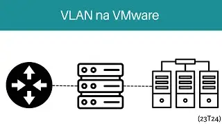 23T24 Konfiguracja VLAN na VMware przy pomocy Mikrotika [Konfiguracja Mikrotik]