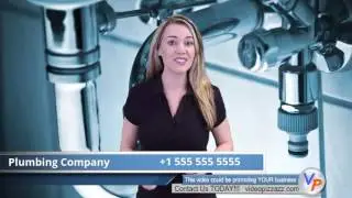 Plumber - Compelling and Affordable Video Commercial - Plumbing Female Spokesperson