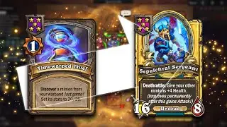 Using Illegal Cards In A Crazy Strategy! | Hearthstone Battlegrounds