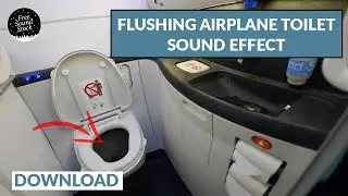 Flushing Airplane Toilet Sound
