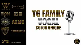 YG FAMILY VOCAL COLOR UNIQUE