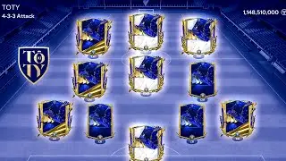 TOTY - Best Possible Squad Builder! UTOTY, TOTY Icons Mix! FC Mobile