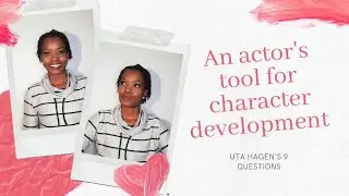 An actor's tool for character development | Acting Tips with Dineo Rasedile