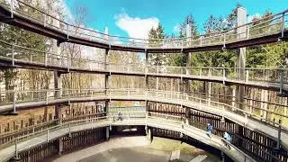 Baumwipfelpfad, der 1.250 Meter lang ll Treetop path🌳
