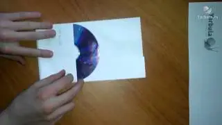 Как сделать конверт для CD из листа А4