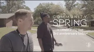 Community Spring is celebrating our 3rd anniversary!